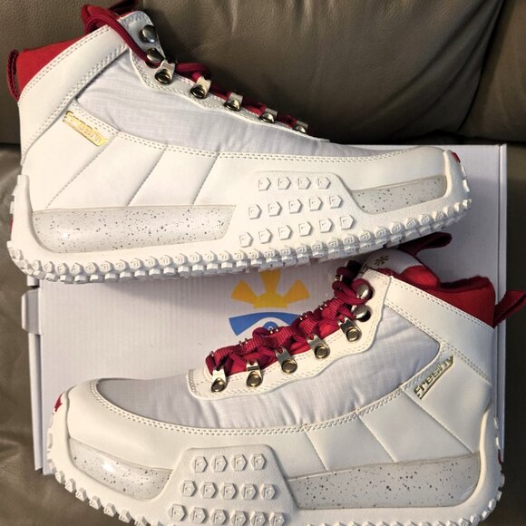Freshy World Navigator White / Red Shoe - Boot Size 8.5 men's / 10.5 women's NIB - Picture 3 of 8
